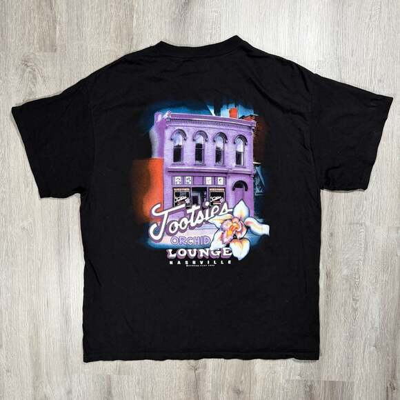 Delta Other - Vintage 1995 World Famous Tootsies Orchid Lounge Nashville Graphic T-Shirt